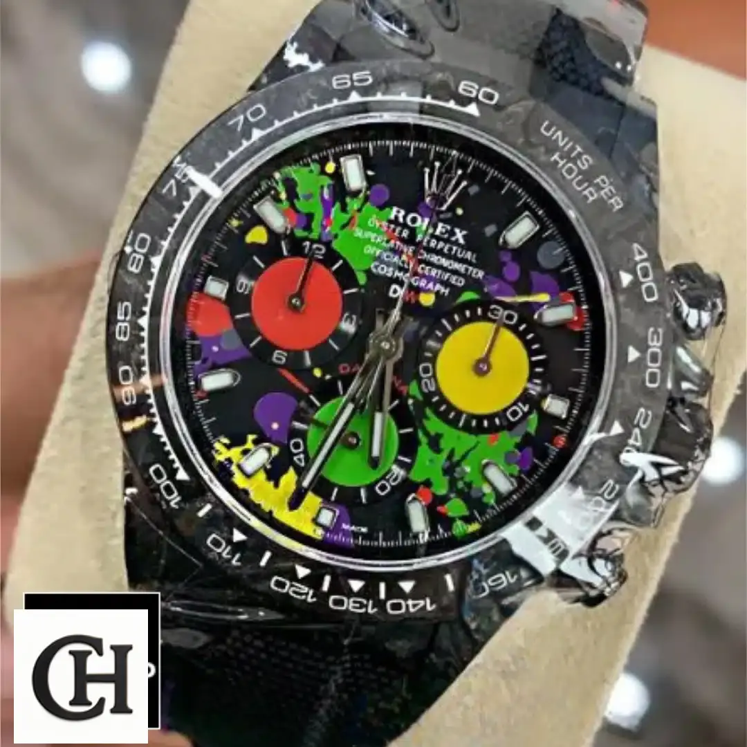 Rolex Daytona Rolex Daytona Carbon Cosmograph Rainbow Dial 4130cr