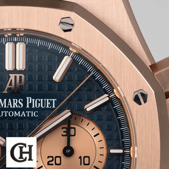 Audemars Piguet Royal Oak 26331OR.OO.1220OR.01 Premium audemars piguet royal oak grande tapisserie dial 26331OR.OO.1220OR.01 dial Audemars Piguet Royal Oak Grande Blue Dial close analog view