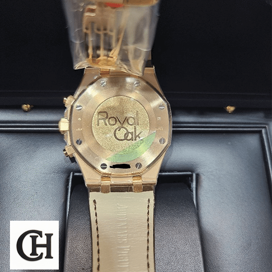 AP Royal Oak Chronograph 26331OR.OO.D821CR.01 Audemars Piguet 26331OR.OO_.1220OR.02 Royal Oak Stainless Steel Case in the black box