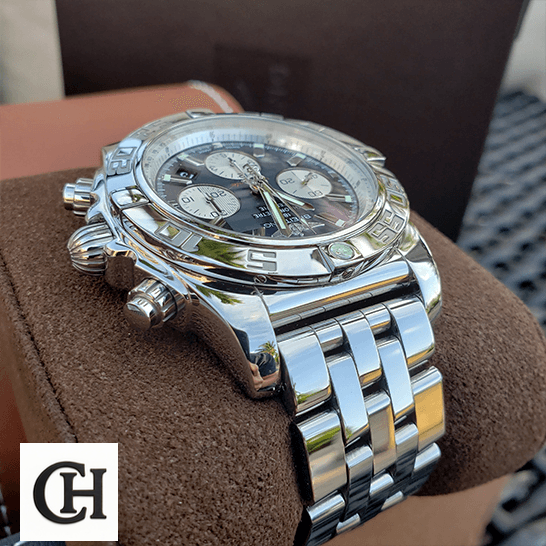 Breitling Chronomat breitling_chronomat_44_black_serviced_complete_AB011012B967375A_-right