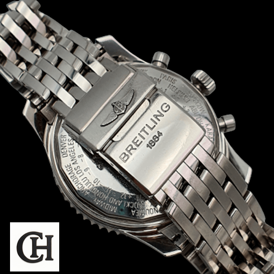 Breitling Montbrillant Datora "Triple Calendar" A2133012/B571 breitling montbrillant datora black dial A2133012 B571 back breitling_montbrillant_datora_black_dial_A2133012_B571_back