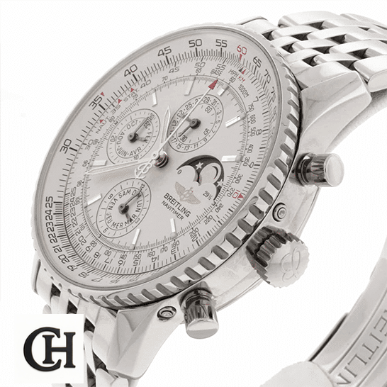 Breitling Navitimer Breitling Navitimer Olympus A19340 White Dial crown / push button