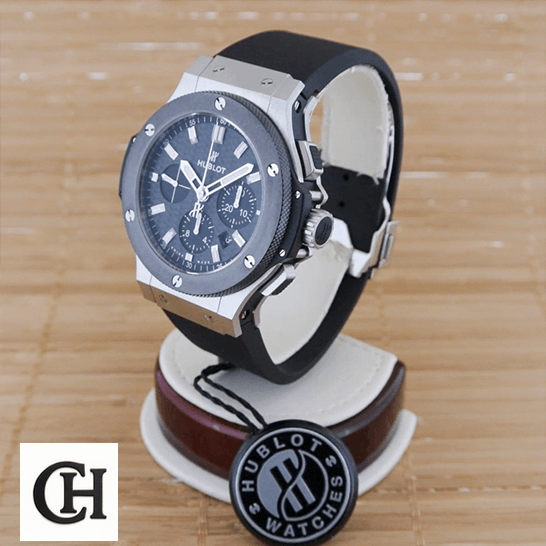 Hublot Big Bang Hublot Big Bang Steel Ceramic on the stand