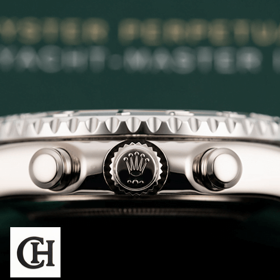 Rolex Yacht-Master II 116689 White Gold Master rolex yacht master 116689 0001 rightside Rolex Yatch Master 116689-0001 Stainless Steel Crown / Push Button