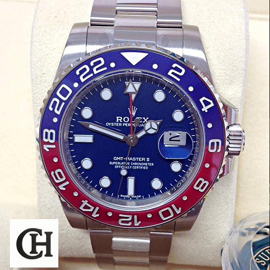 Rolex GMT-Master II 116719BLRO Rolex GMT-Master II Blue Dial & Red/Blue Ceramic Bezel 116719BLRO Oyster