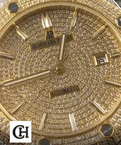 Audemars Piguet Royal Oak "Iced Out Yellow Gold" 15400SR.OO.1220SR.01 Premium Duplicate Screenshot 36 247x296 1 Screenshot_36-247x296