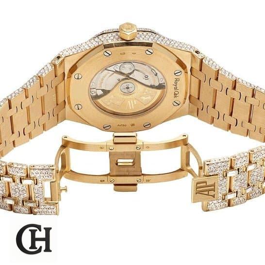 Audemars Piguet Royal Oak 15400SR.OO.1220SR.01 Audemars Piguet Royal Oak Open Clasp