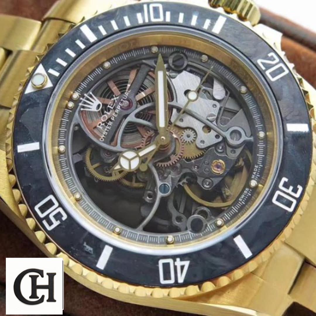 Rolex Submariner 114200 Rolex Oyster Perpetual Tourbillion close view