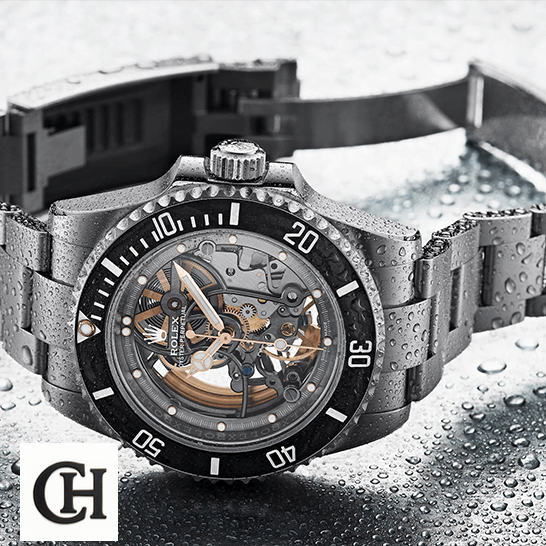 Rolex Submariner 114200 "Skeleton" Perfect Rolex Oyster Perpetual Skeleton Dial