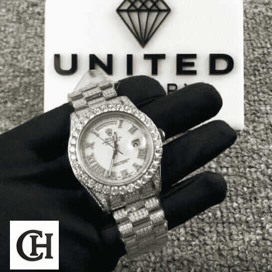 Rolex Day-Date II 218239 Iced Out