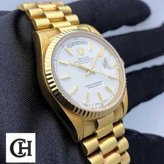 Rolex Datejust "Ivory Dial" 228239 High-End as Rolex Day-Date 40 228239 Stainless Steel Oyster