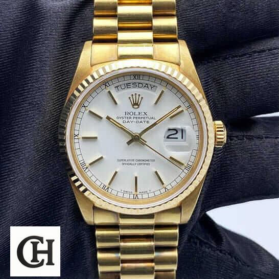 Rolex Datejust "Ivory Dial" 228239 High-End saz Rolex Day-Date 40 228239 EW Stainless Steel White Gold Dial Oyster