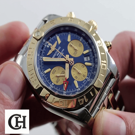 Breitling Chronomat B01 CB0110121C1C1 breitling_chronomat_44_blue_dial_cB0110121C1C1_front_unitedluxurynet