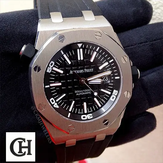 Audemars Piguet Royal Oak Offshore Diver 15710ST "Black Dial" Authentic Super Audemars Piguet Royal Oak Offshore Diver 15710ST "Black Dial" Authentic Super