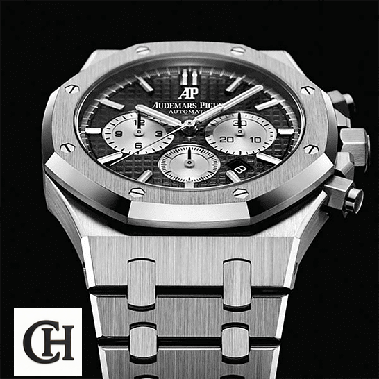 Audemars Piguet Royal Oak Chronograph 26331ST Audemars Piguet Royal Oak 26331ST.OO_.1220ST.02 black dial