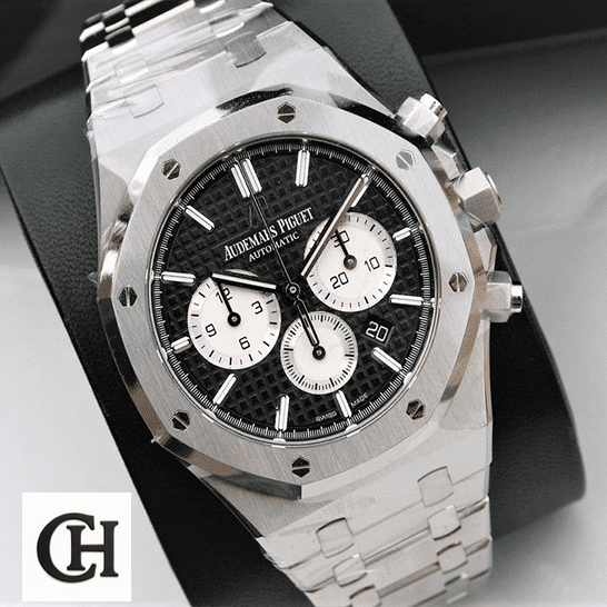 Audemars Piguet Royal Oak Chronograph 26331ST Audemars Piguet Royal Oak Selfwinding Black Dial in the box
