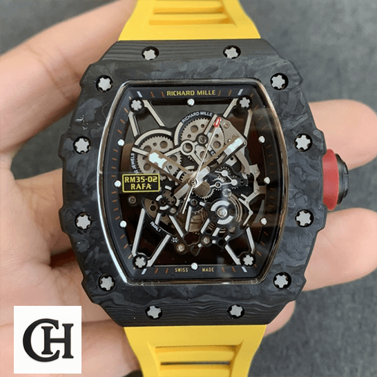 Richard Mille RM35 01 Carbon Skeleton Dial front view