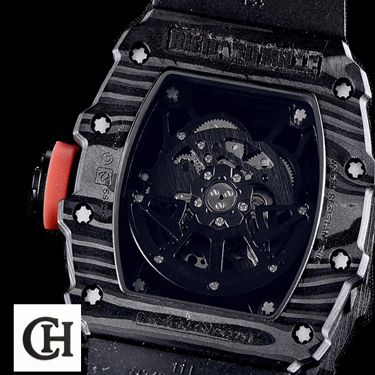 Richard Mille RM 35-02 Richard Mille RM35 02 Automatic Carbon Black upside view