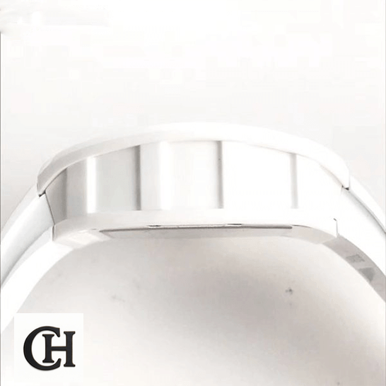 Richard Mille RM55 White Ceramic Bubba side view white background
