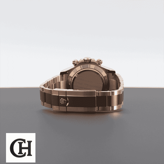 Rolex Cosmograph Daytona 116505 Rolex Daytona 116505-0013 Oyster Bracelet Fold Clasp on the Rolex Logo on the table