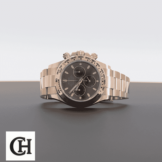 Rolex Cosmograph Daytona 116505 Rolex Daytona Cosmograph 116505-0013 S.Steel Oyster on the table