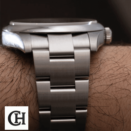 Rolex Oyster Perpetual 124300 Rolex Perpetual 124300 Stainless Steel Oyster on his arm