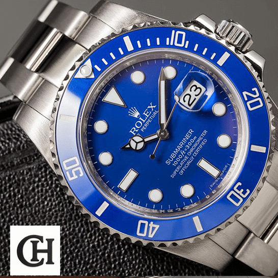 Rolex Submariner Date 116619 "Smurf" Perfect Duplicate Edition Rolex Submariner Blue Dial 116619lb-0001 S.Steel Oyster