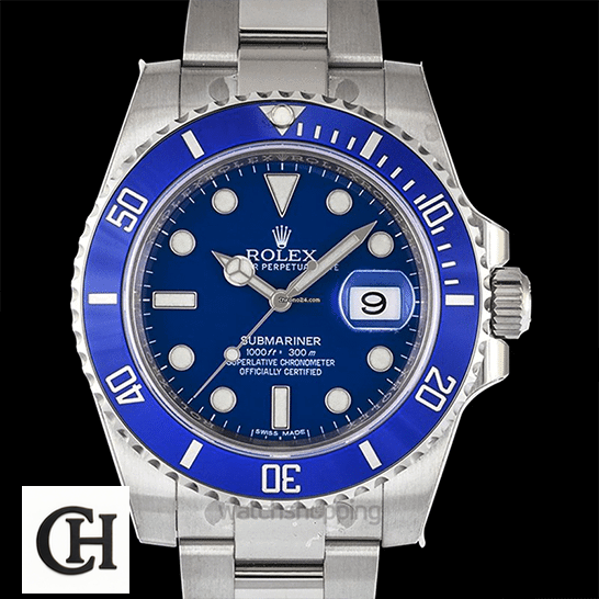 Rolex Submariner Date 116619 "Smurf" Perfect Duplicate Edition Rolex Submariner 116619lb-0001 Blue Dial & Bezel