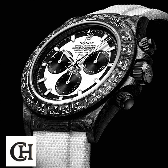 Rolex Cosmograph Daytona Rolex Daytona Carbon Cream Dial Black Background