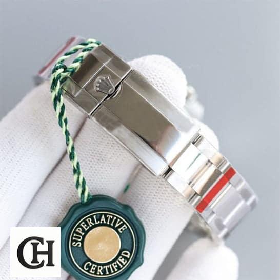Rolex GMT Master II 116710 S.Steel Fold Clasp on the Rolex Logo