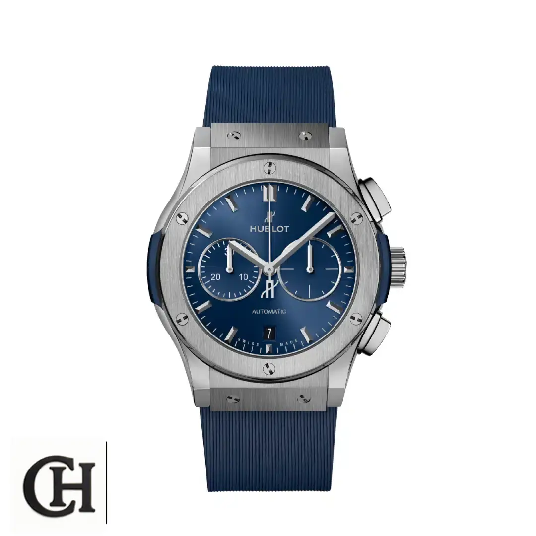 Hublot Classic Fusion 656.NX.7170.LR "Titanium" Yeni Proje 1 33 Hublot Classic Fusion Automatic Blue Sunray Dial Titanium 565.NX.7170.LR