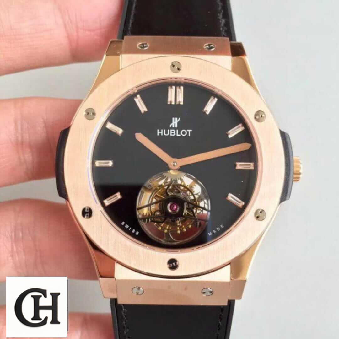 Hublot Big Bang Unico Tourbillon 505.OX.1180.LR "All Black" Yeni Proje 3 5 Hublot Big Bang Unico Tourbillon 505.OX.1180.LR "All Black" Yeni Proje 3 5