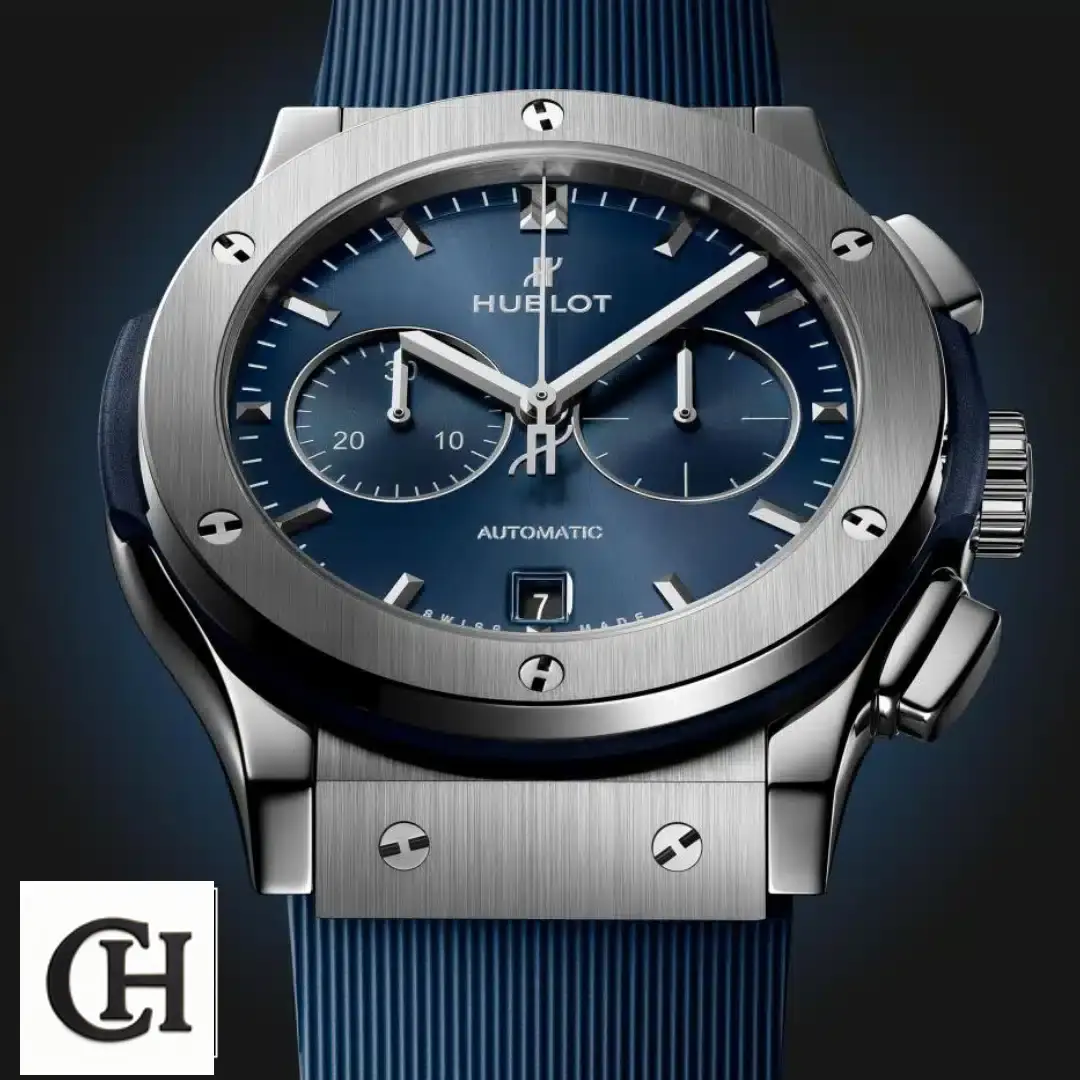 Hublot Classic Fusion 656.NX.7170.LR "Titanium" Yeni Proje 37 Hublot Classic Fusion Automatic Blue Sunray Dial Titanium Case 565.NX.7170.LR