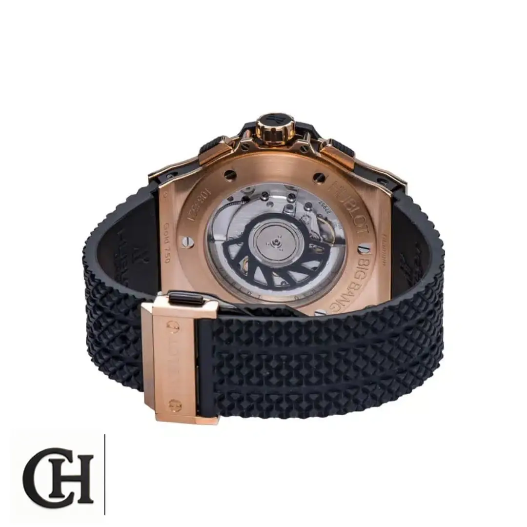 Hublot Big Bang Unico 342.SB.131.RX "Diamond Bezel" Masterpiece Yeni Proje 5 4 Hublot Bıg bang black bracelet clasp and stainless steel