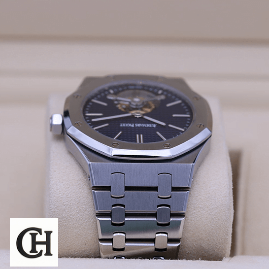 Audemars Piguet Royal Oak Flying Tourbillon 26515OR.OO.1220OR.01 Precision audemars piguet royal oak 26510ST.OO.1220ST.01 41mm Audemars Piguet Royal Oak 26510ST.OO_.1220ST.01- Steel in the box