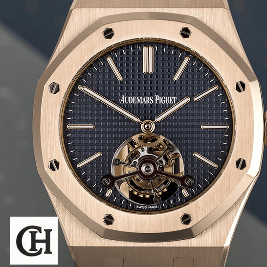 Audemars Piguet Royal Oak Tourbillon 26522OR Audemars Piguet Royal Oak 26522OR.OO_.1220OR.01 Blue Dial