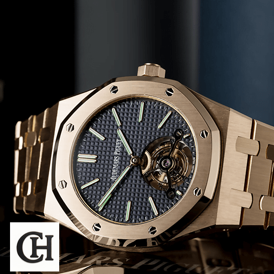 Audemars Piguet Royal Oak Tourbillon 26522OR Ap Royal Oak Tourbillion 26522OR.OO Blue Dial