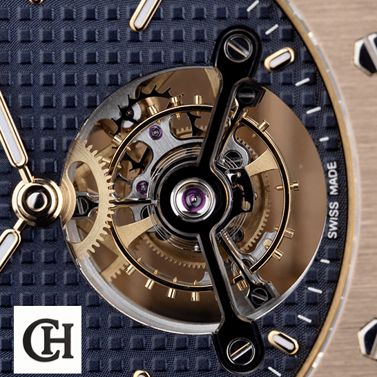 Audemars Piguet Royal Oak Tourbillon 26522OR Audemars Piguet Royal Oak 26522OR.OO_.1220OR.01 Tourbillion close view