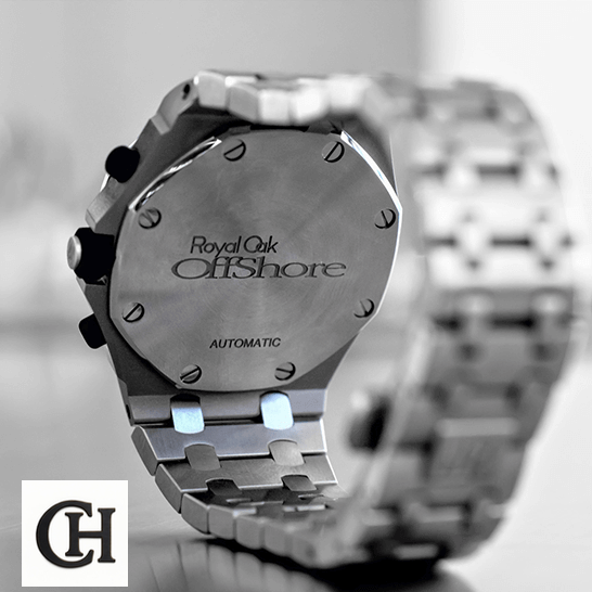 Audemars Piguet Royal Oak Offshore 26237ST "25th Anniversary" Authentic audemars piguet royal oak offshore 26237ST.OO.1000ST.01 back Audemars Piguet 26237ST.OO_.1000ST.01 Royal Oak Offshore Stainless Steel Case