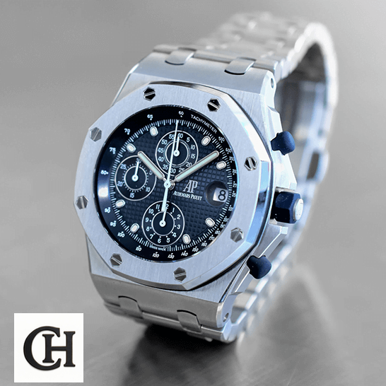 Audemars Piguet Royal Oak Offshore 26237ST "25th Anniversary" Authentic audemars piguet royal oak offshore 26237ST.OO.1000ST.01 blue Audemars Piguet 26237ST.OO_.1000ST.01 Blue Dial blue push button