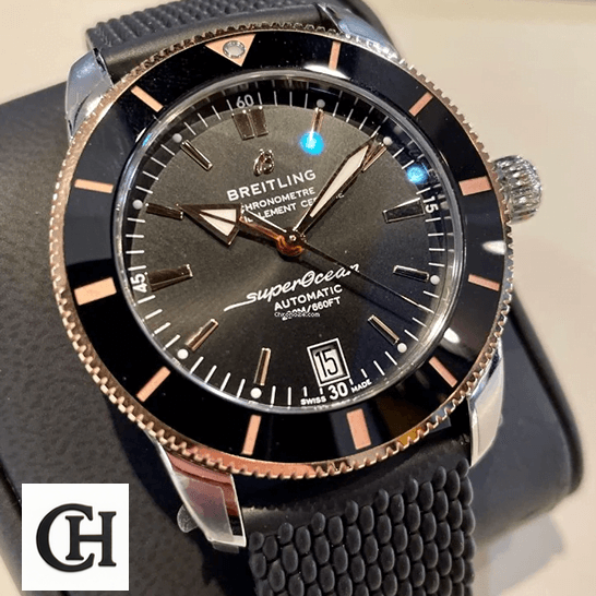 Breitling Superocean Heritage II B20 UB2010121B1S1 Breitling Superocean Black Dial fornt view