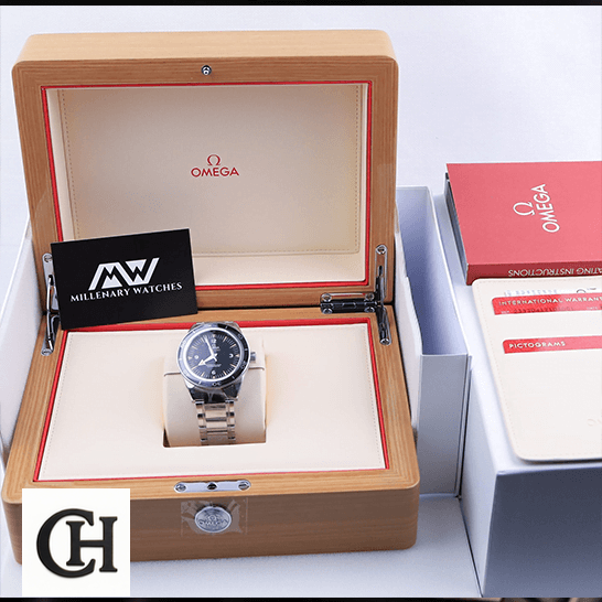 Omega Seamaster "Spectre" 233.32.41.21.01.001 "NATO Strap" Super Accurate Omega Seamaster 300m Black Dial in the box