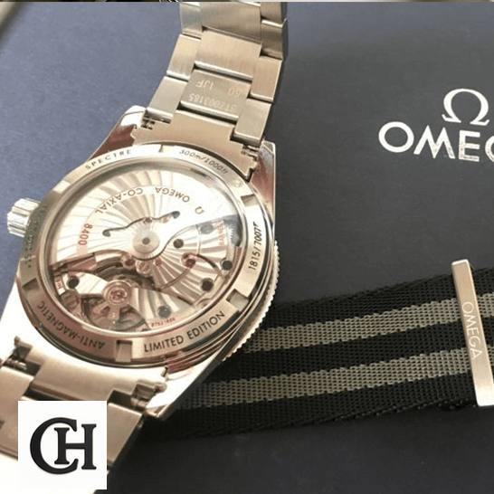 Omega Seamaster 233.32.41.21.01.001 Omega Seamaster 30 Spectre Stainless Steel upside view