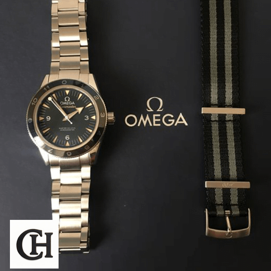 Omega Seamaster 233.32.41.21.01.001 Omega Seamaster Stainless Steel Black Dial on the box