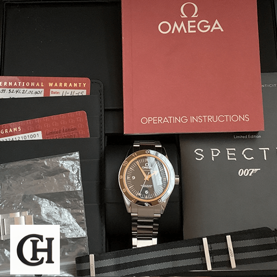 Omega Seamaster 233.32.41.21.01.001 Omega Seamaster 30 Spectre Stainless Steel 233.32.41.21 warranty card
