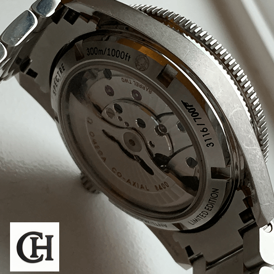 Omega Seamaster 233.32.41.21.01.001 Omega Seamaster Spectre Stainless Steel 233.32.41.21 white background