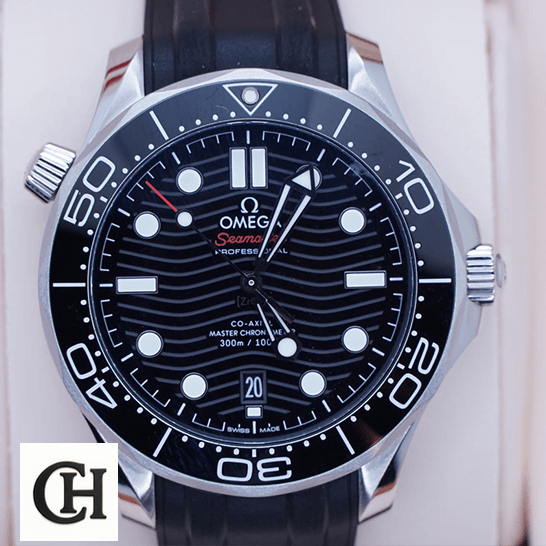 Omega Seamaster Diver 210.32.42.20.01.001 Omega Seamaster Diver 300M Black Dial & Bezel in the box