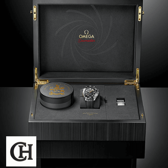 Omega Seamaster Black Dial in the box