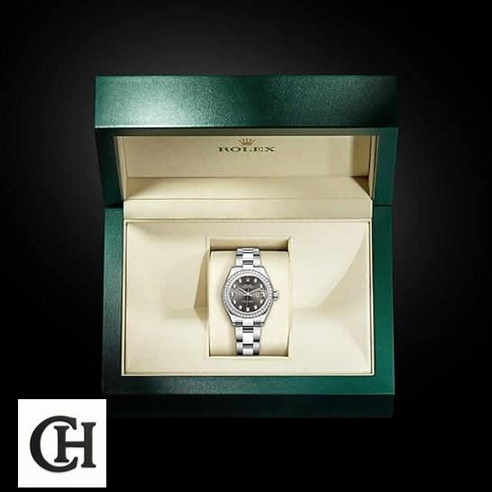Rolex Datejust 128300 "Dark Rhodium Diamond Dial" High-End rolex1 1 Rolex Datejust 128300 Dark Grey Diamond in the Rolex Box