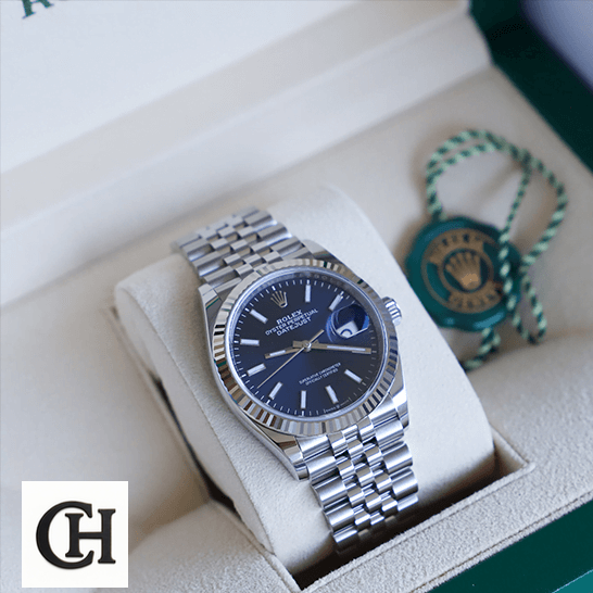 Rolex Datejust 126234 Rolex Datejust Jubilee 126334 Blue Dial in the rolex box